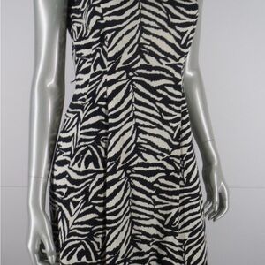 Kay Unger  Zebra Print  Dress